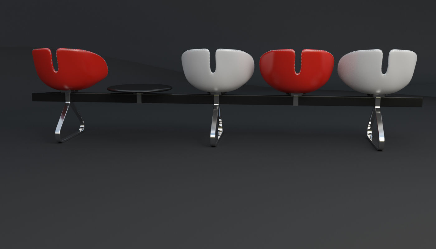 Fjord Bench Sistema Table Iray piu 3D model_65