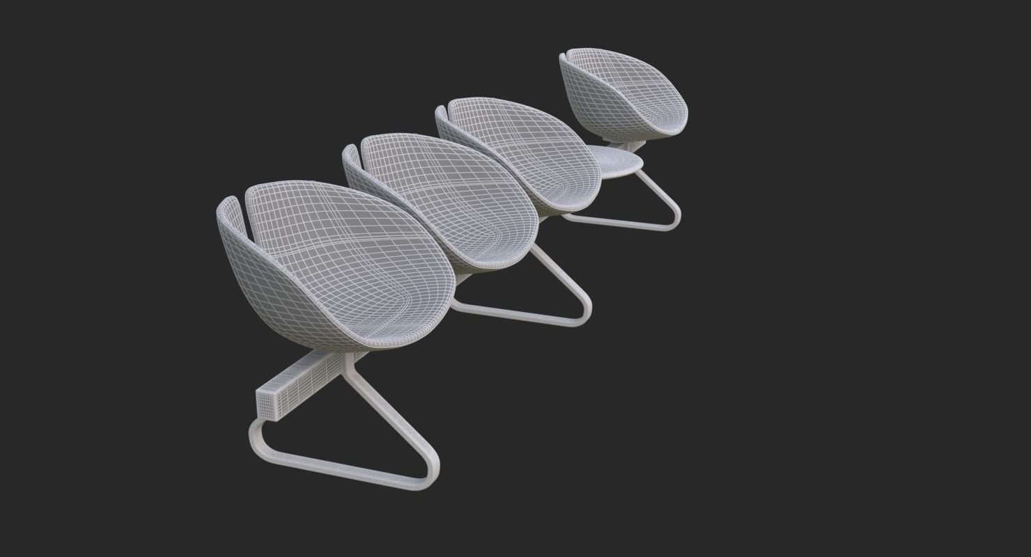 Fjord Bench Sistema Table Iray piu 3D model_20