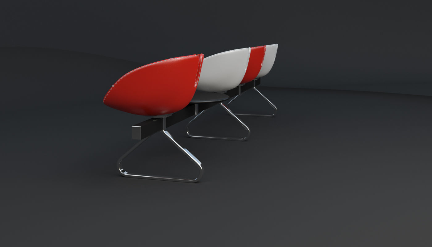 Fjord Bench Sistema Table Iray piu 3D model_73