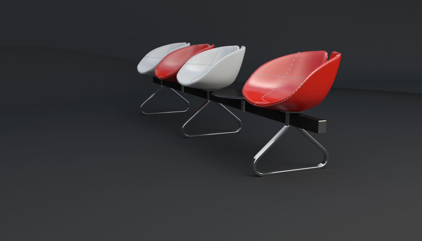 Fjord Bench Sistema Table Iray piu 3D model_77