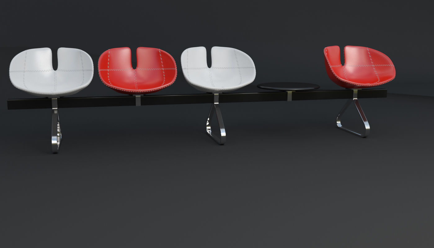 Fjord Bench Sistema Table Iray piu 3D model_85