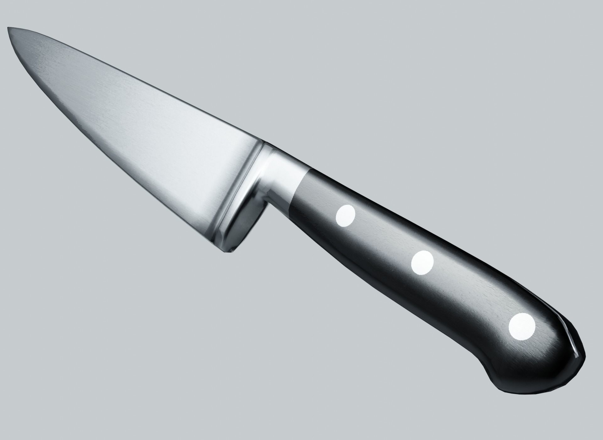 kitchen knife set 4K Textures UV Mapping Polygonal Topology Low-poly 3D model_10