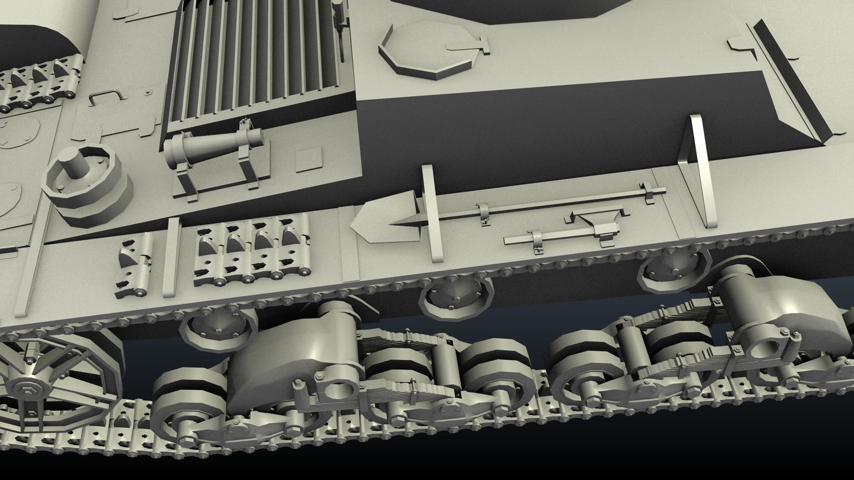 Tank T26 3D model_26