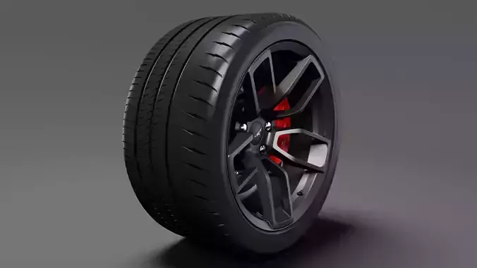 Dodge Challenger Hellcat Widebody 2017 wheel