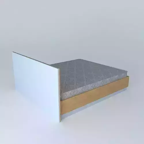 bed frame with headboard