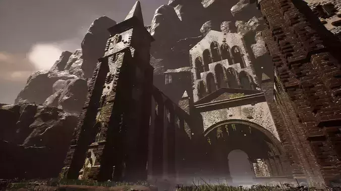 Sharurs Lost Monastery Ruins Unreal Engine