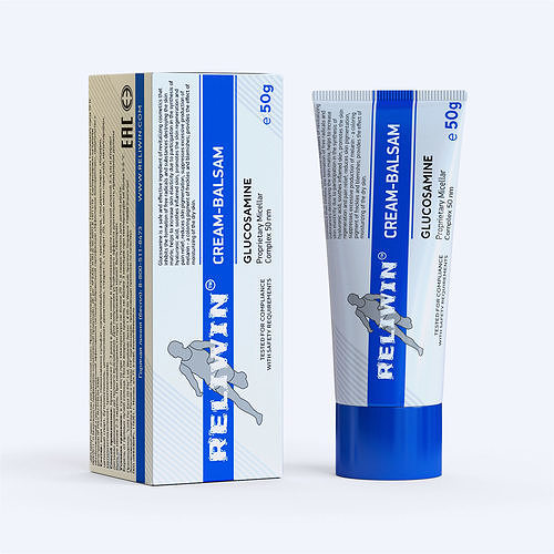 Tube CREAM-BALSAM 3D model