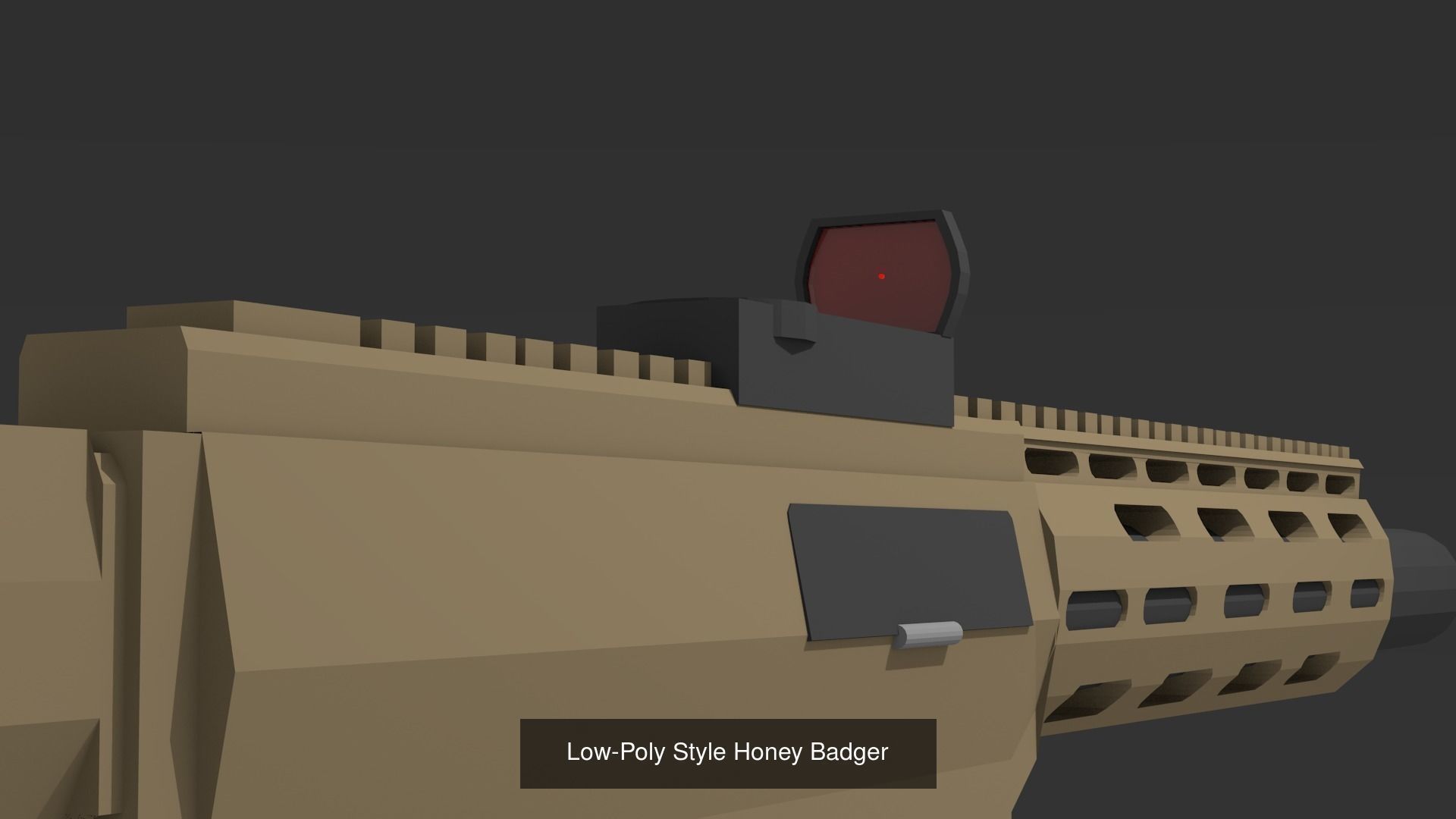 Low-Poly Weapon MEGA Bundle 3D Model Collection_3