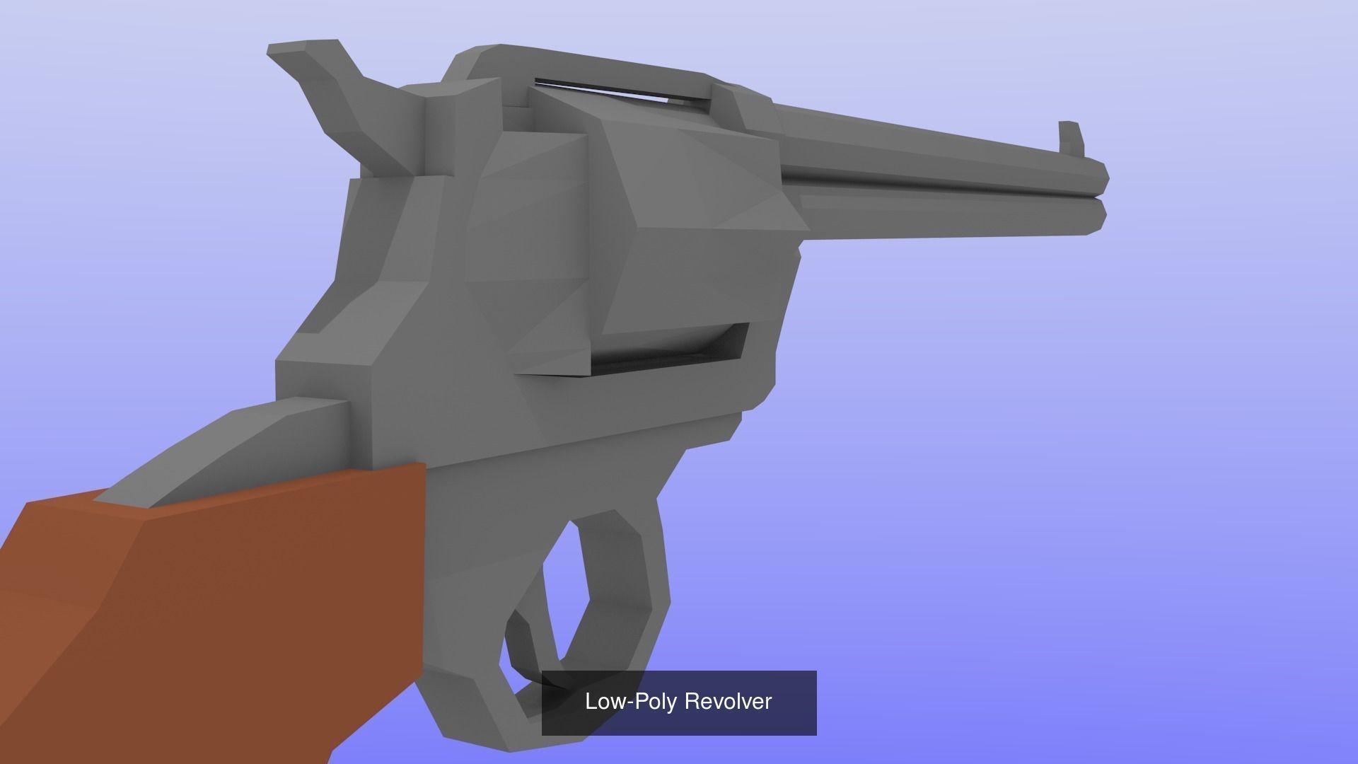 Low-Poly Weapon MEGA Bundle 3D Model Collection_14