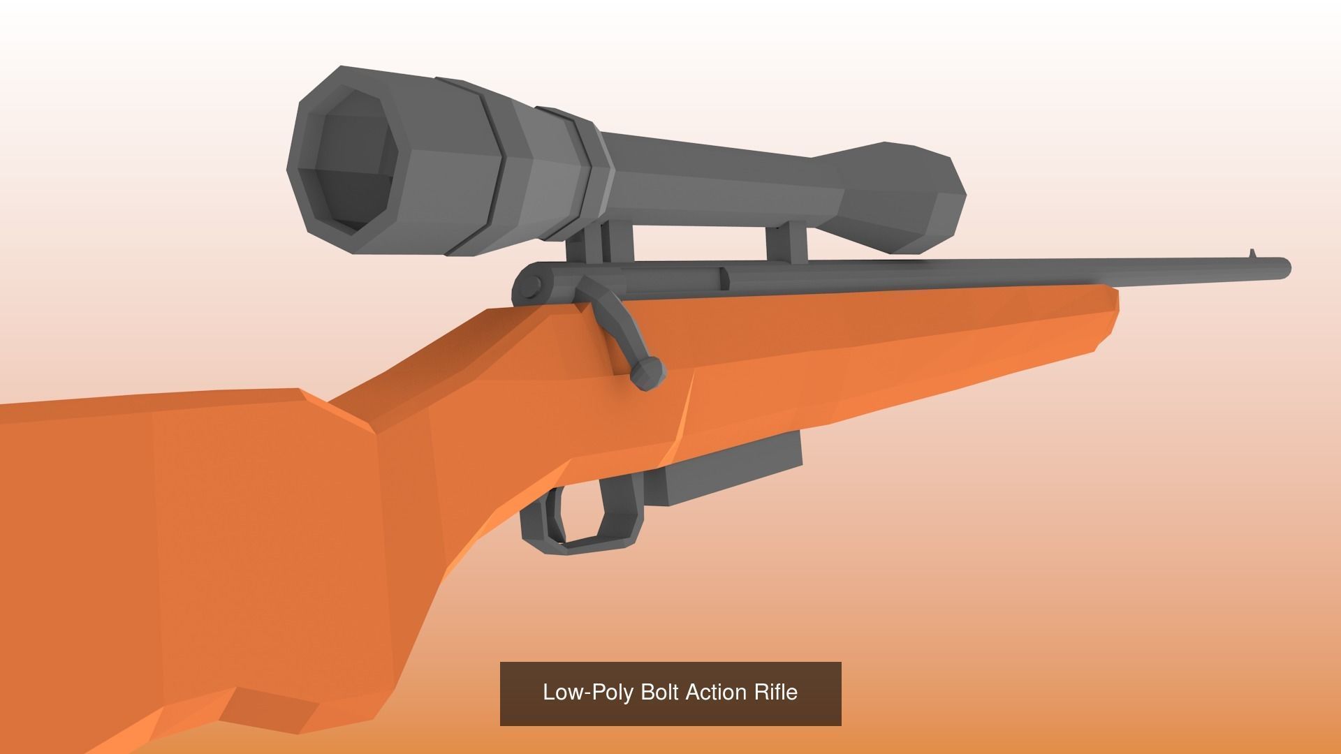 Low-Poly Weapon MEGA Bundle 3D Model Collection_4