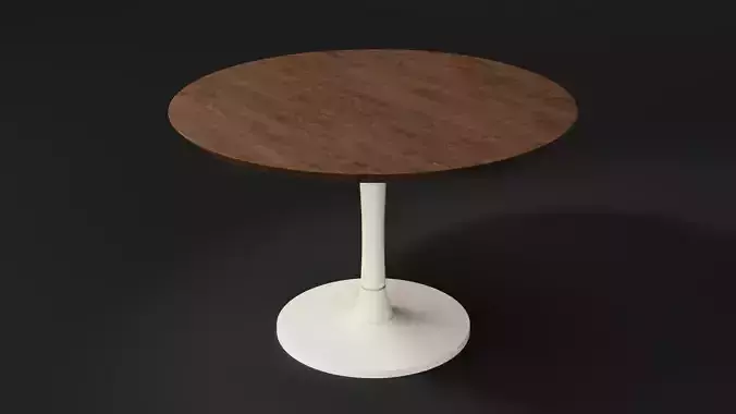 Table wooden with base