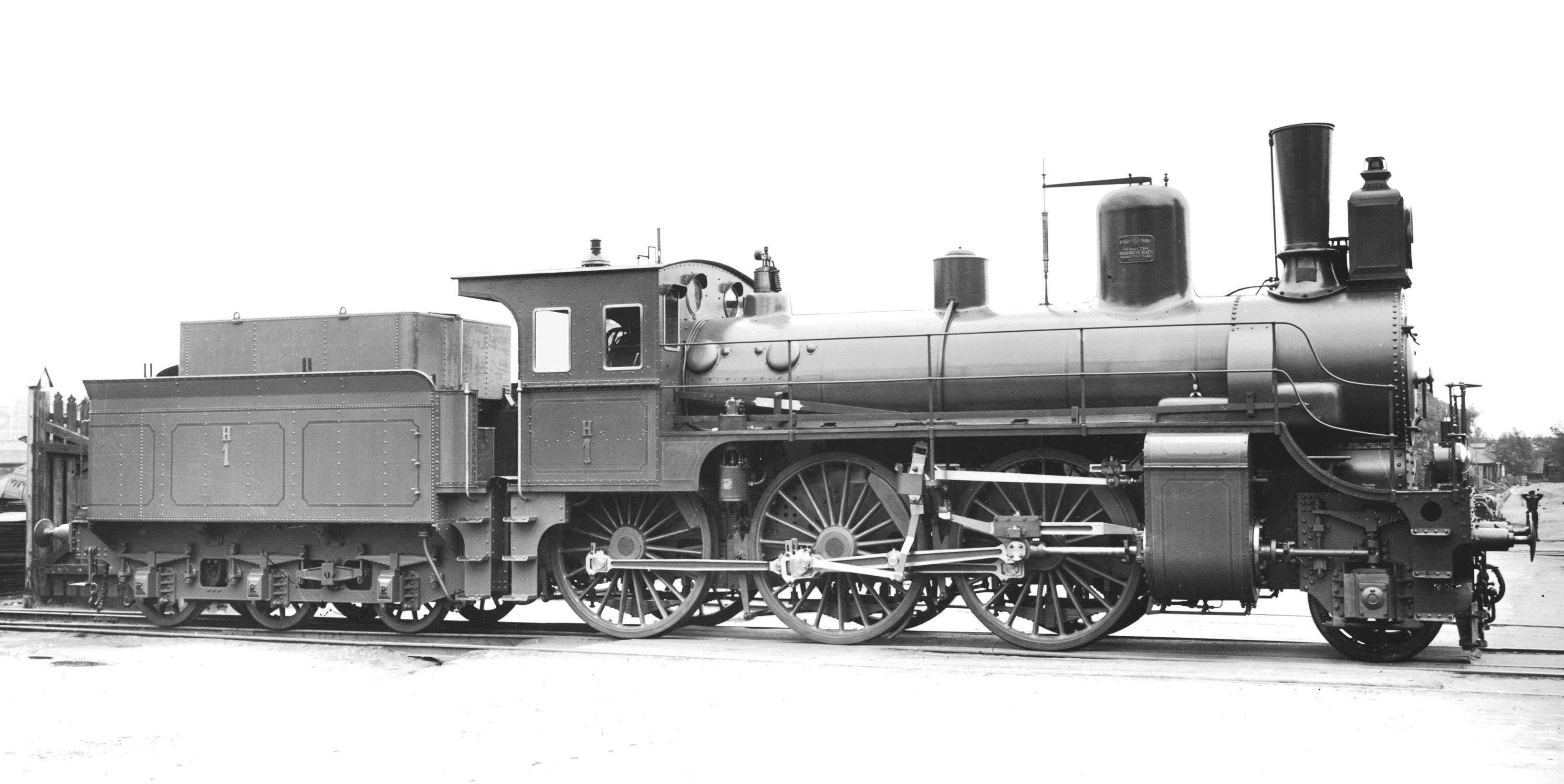 N1Russian Steam Locomotive 3D print model_7