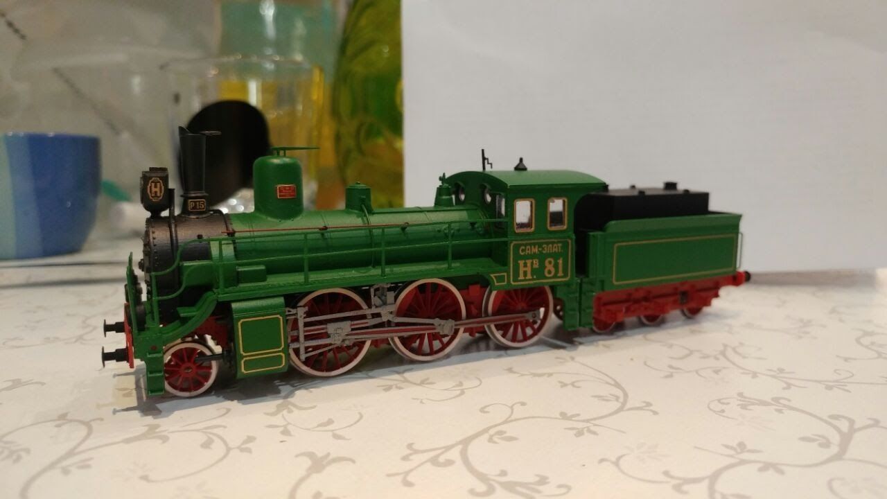 N1Russian Steam Locomotive 3D print model_1