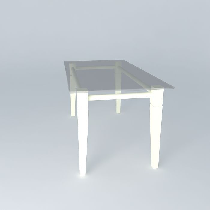 coffee table Free 3D model_2