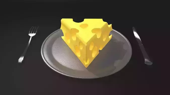 Cheese Platter Free 3D model
