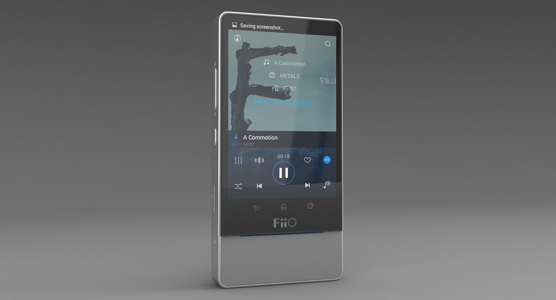 Fiio x7 3D model_2
