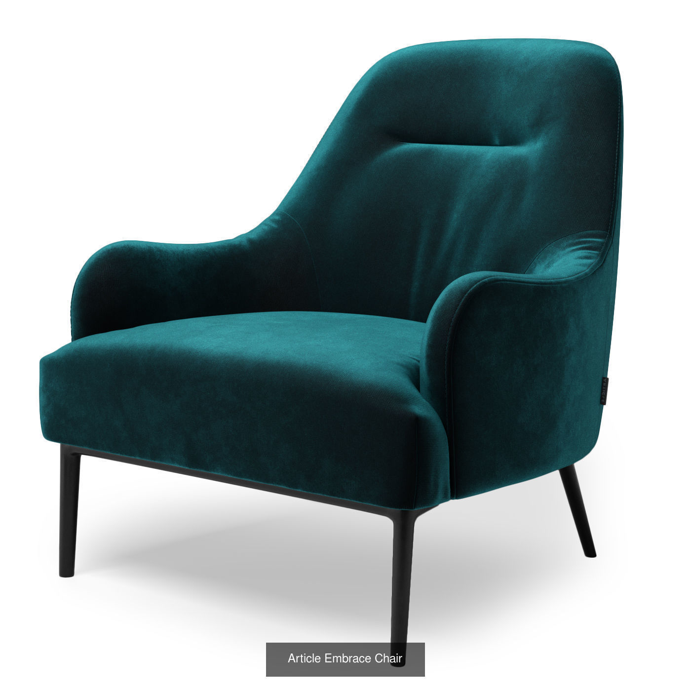 Article Furniture Lounge Chairs Pack 3D Model Collection_15