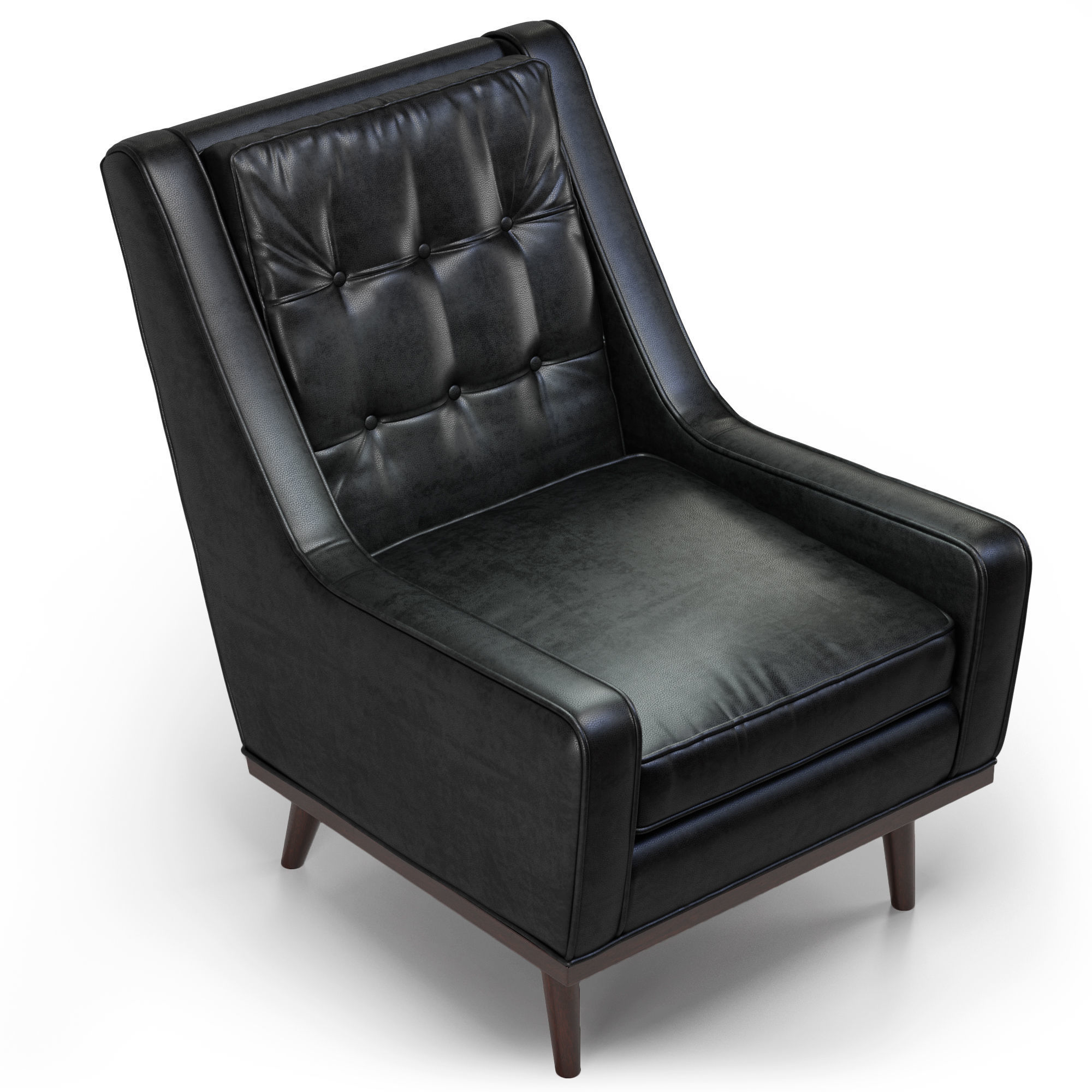 Article Furniture Lounge Chairs Pack 3D Model Collection_3