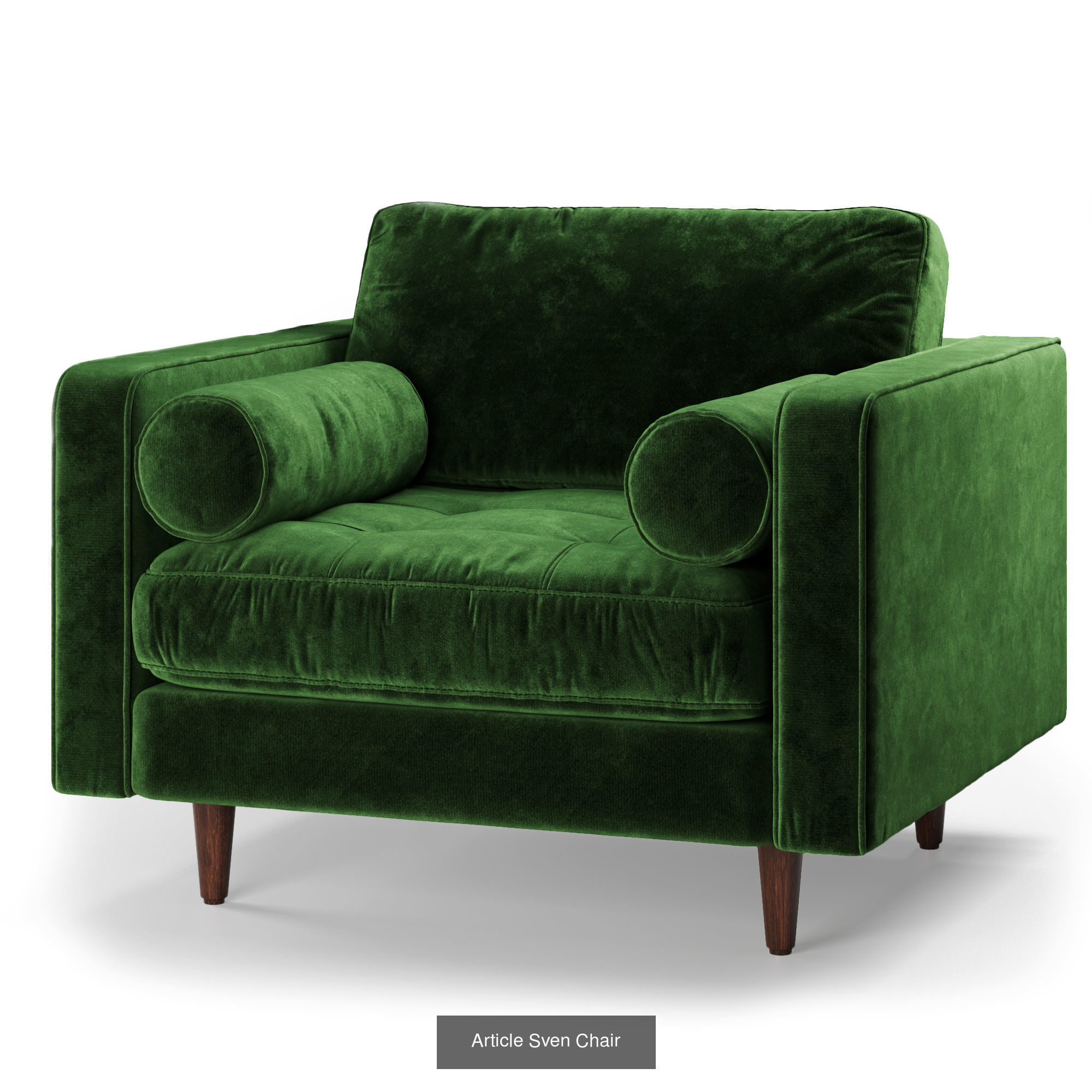 Article Furniture Lounge Chairs Pack 3D Model Collection_25