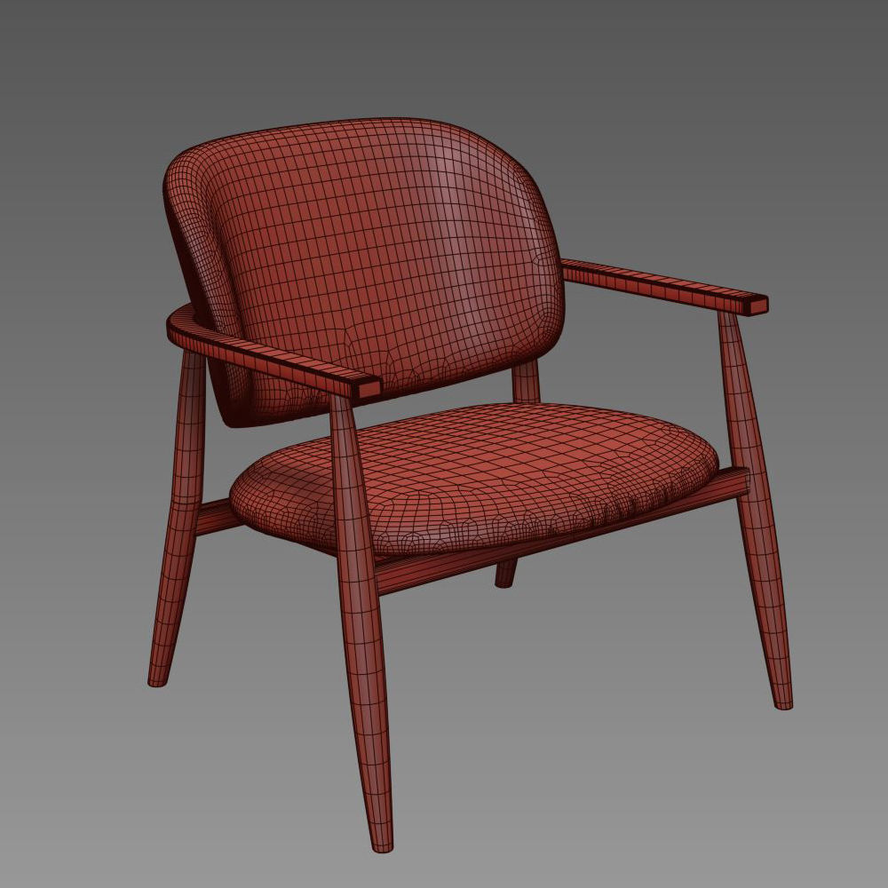 Article Furniture Lounge Chairs Pack 3D Model Collection_9