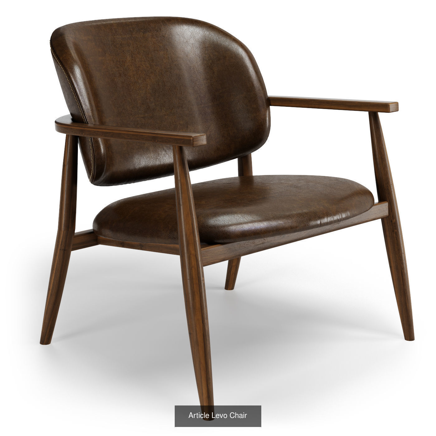 Article Furniture Lounge Chairs Pack 3D Model Collection_20