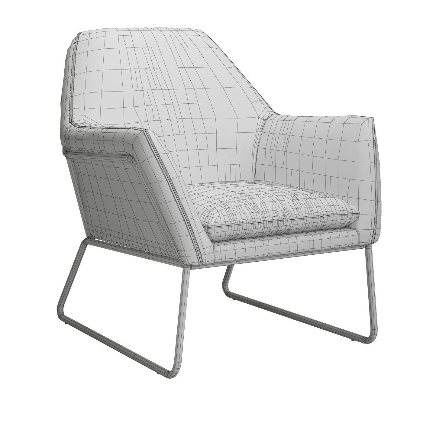 Article Furniture Lounge Chairs Pack 3D Model Collection_35
