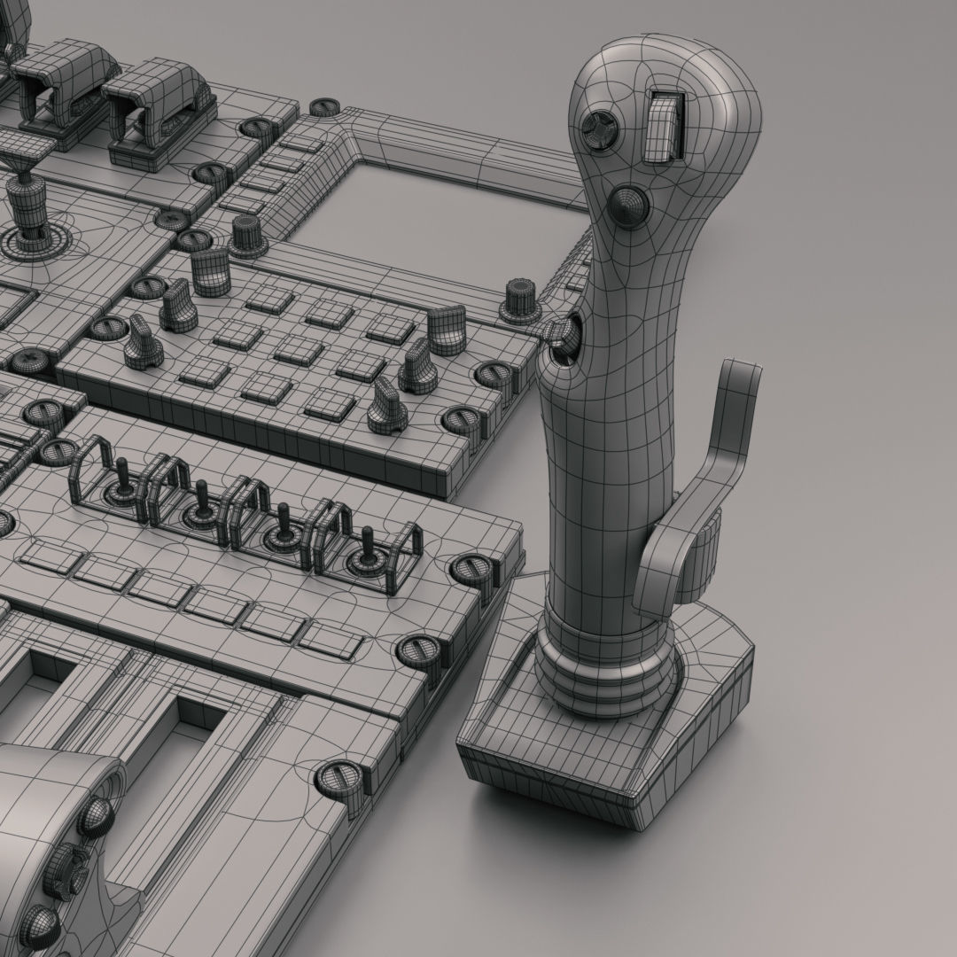 Cockpit Elements 3D model_6