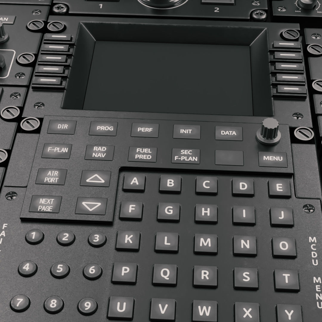 Cockpit Elements 3D model_9