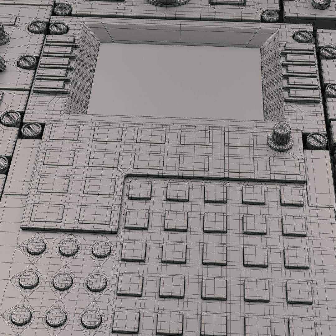 Cockpit Elements 3D model_10