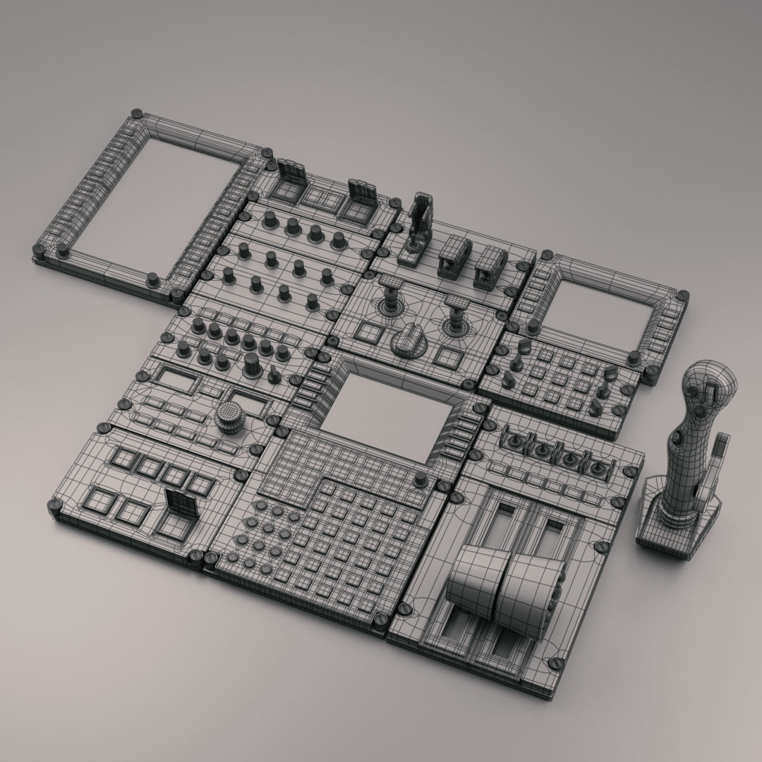 Cockpit Elements 3D model_13