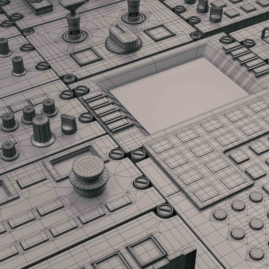 Cockpit Elements 3D model_1