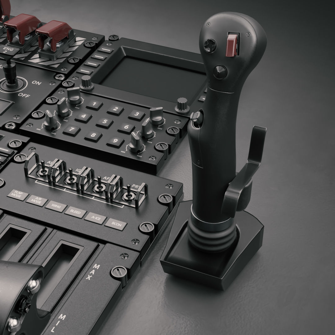 Cockpit Elements 3D model_5