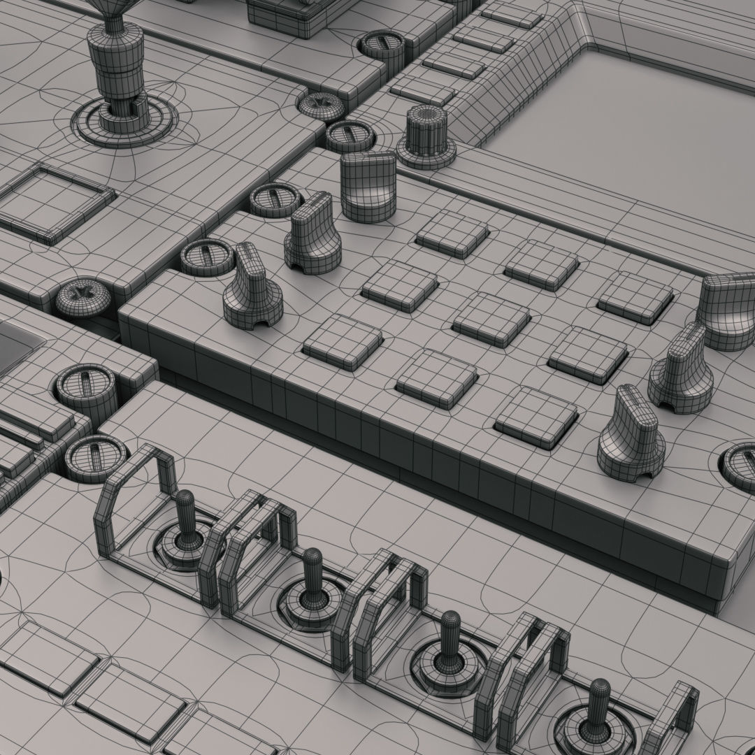 Cockpit Elements 3D model_4