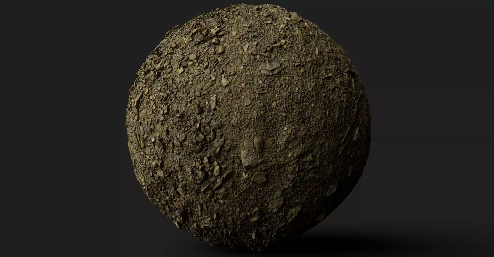 PBR Scanned Stoney Soil Texture_0
