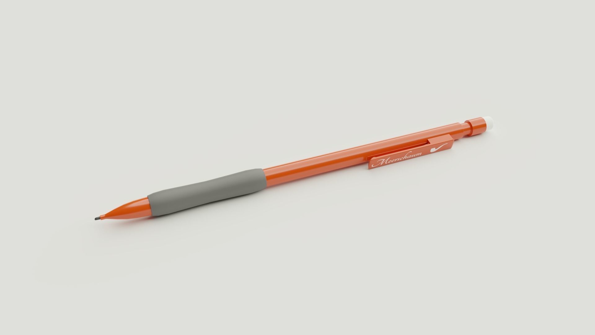 Mechanical Pencil Low-poly 3D model_2