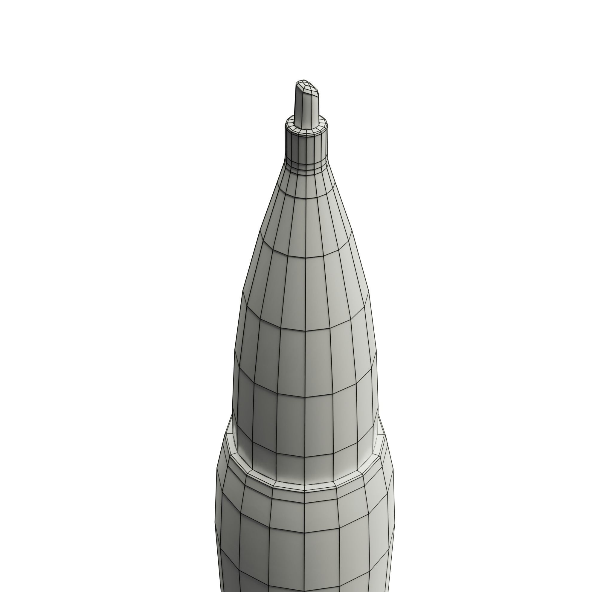 Mechanical Pencil Low-poly 3D model_5