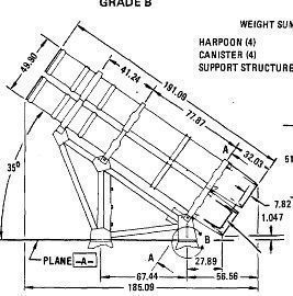 NATO RGM 84A Harpoon antiship missile and Launcher Mk 141 3D model_3