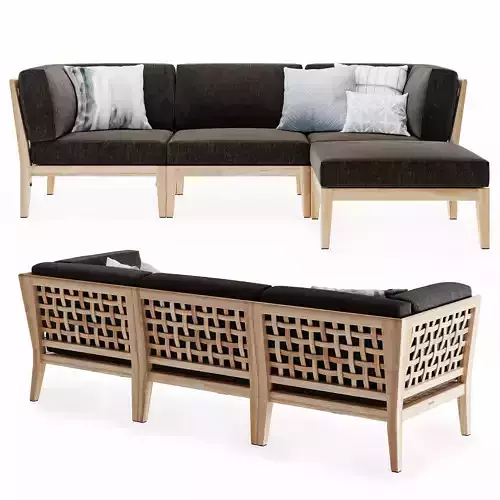 Milton Outdoor Modular Sofa