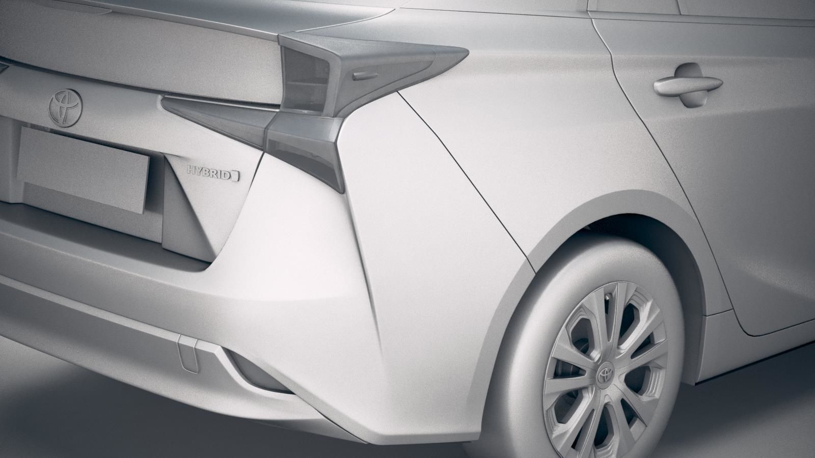 Toyota Prius 2019 3D model_19
