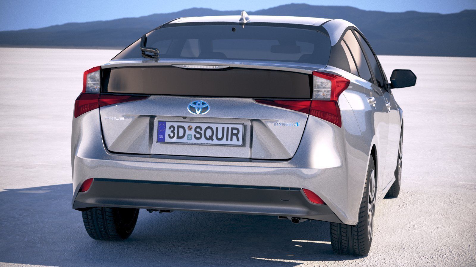 Toyota Prius 2019 3D model_5