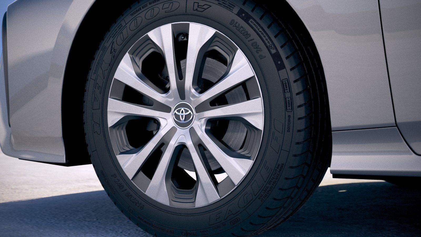 Toyota Prius 2019 3D model_14