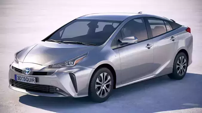 Toyota Prius 2019 3D model