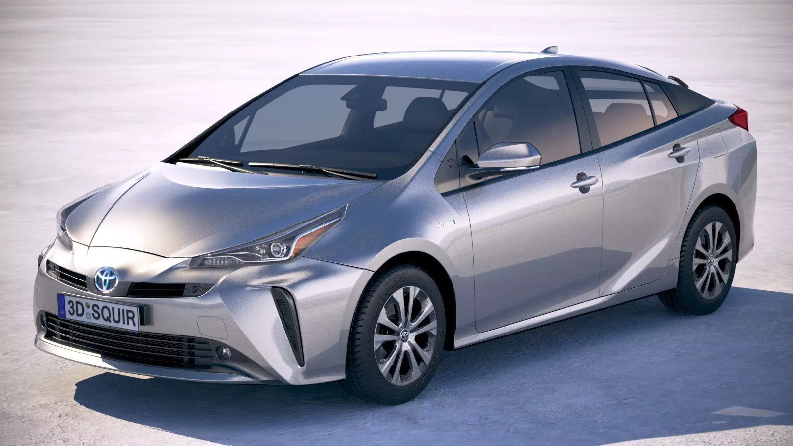 Toyota Prius 2019 3D model_0