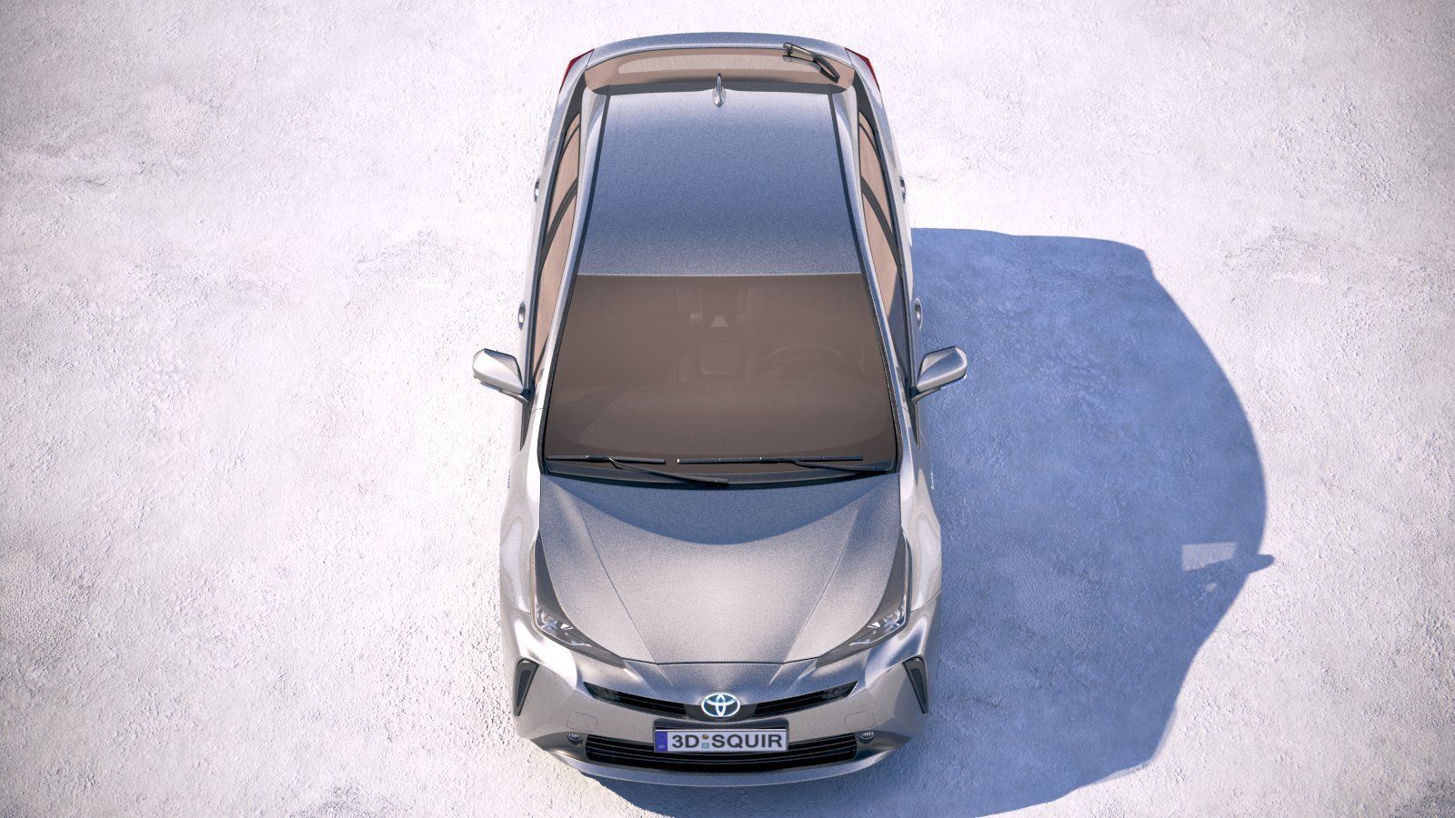 Toyota Prius 2019 3D model_8