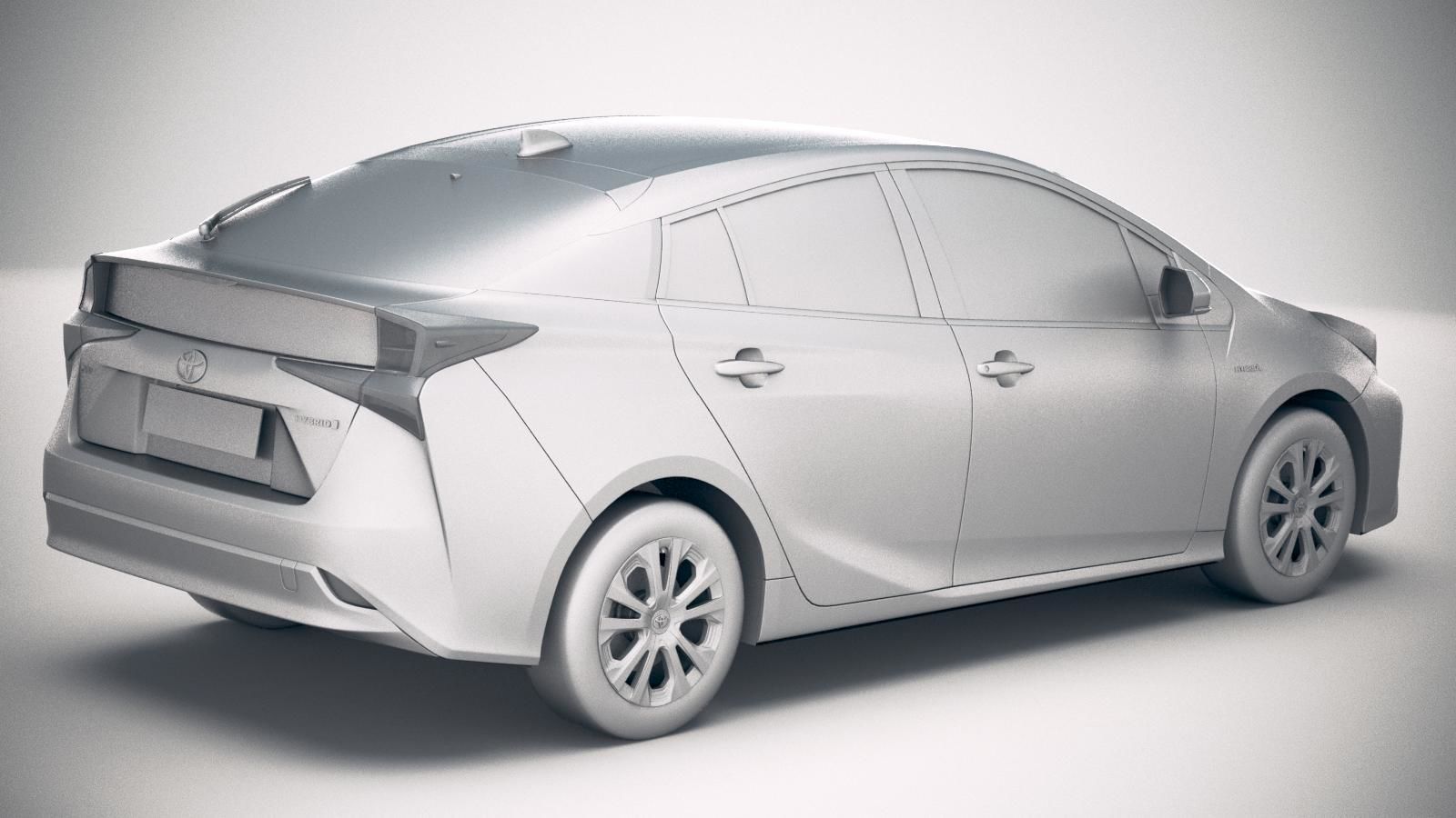 Toyota Prius 2019 3D model_20