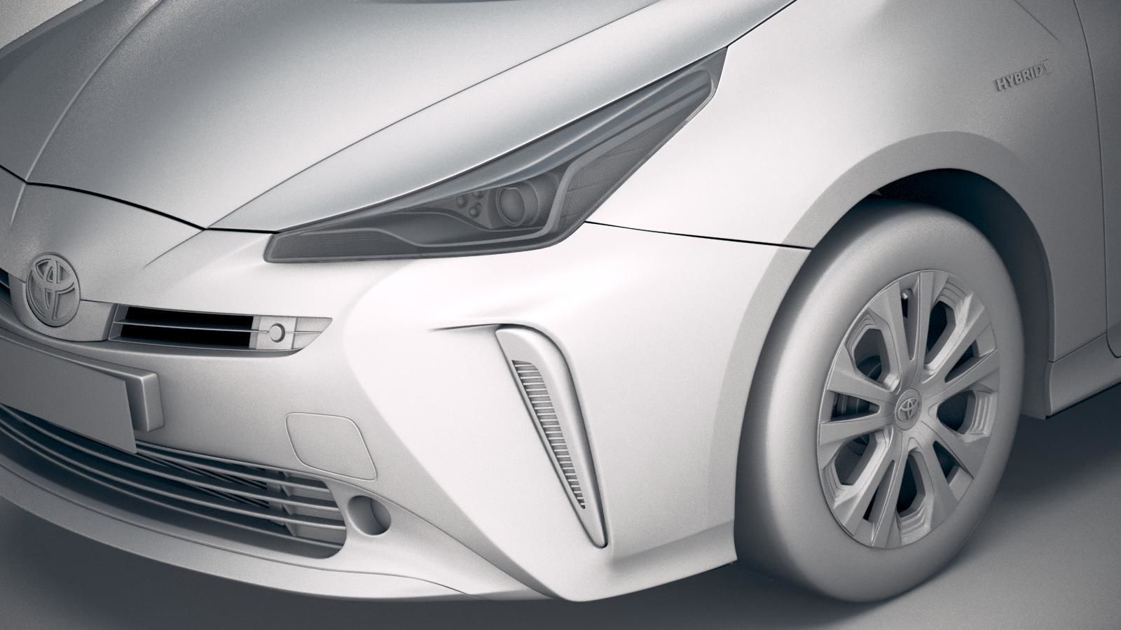 Toyota Prius 2019 3D model_18