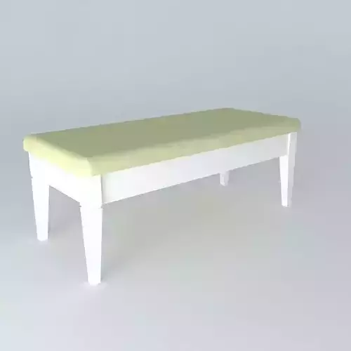 Bench with cushion