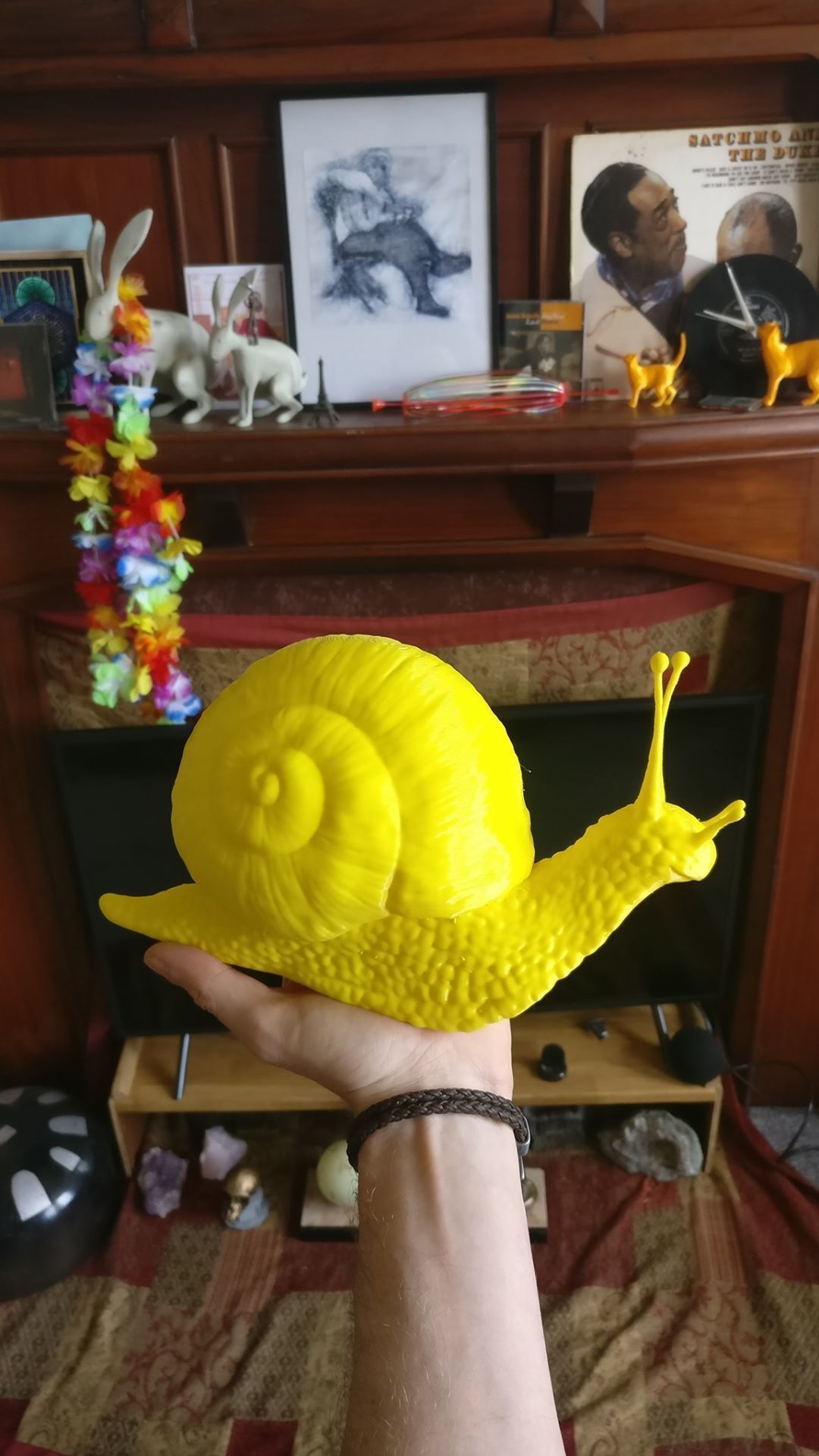 Snail Sculpture - by Christopher Michael Walker 3D model_1