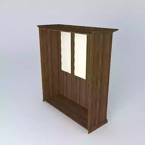 wardrobe wooden bookcase