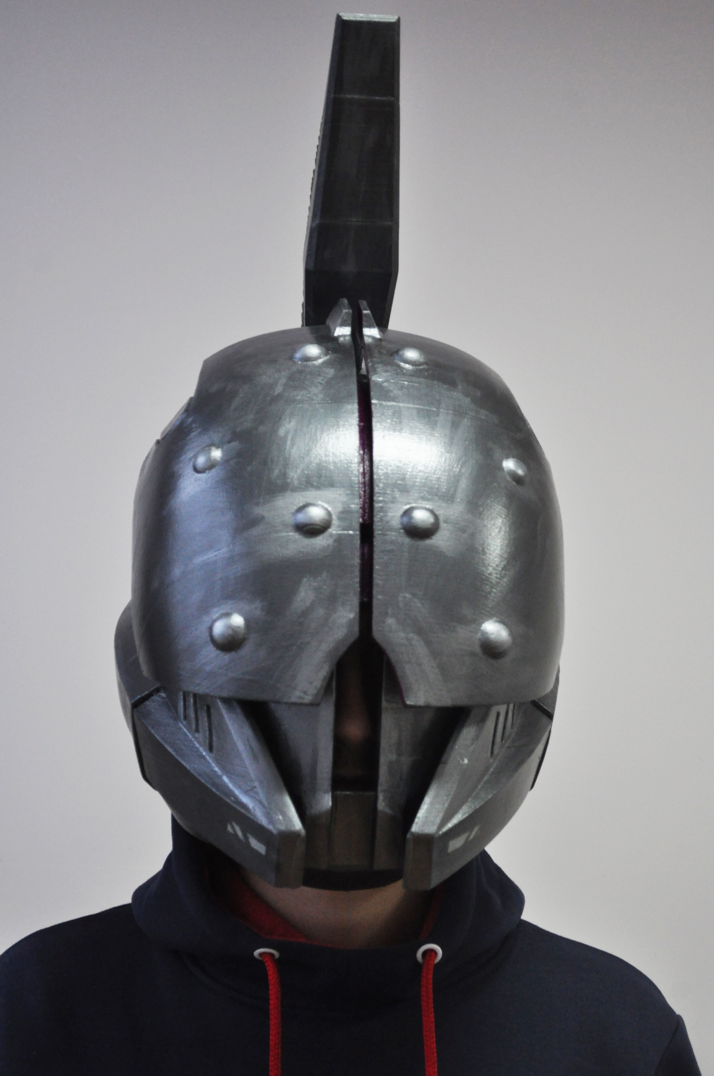Helm of Saint-14 helmet from Destiny high resolution 3D print model_3
